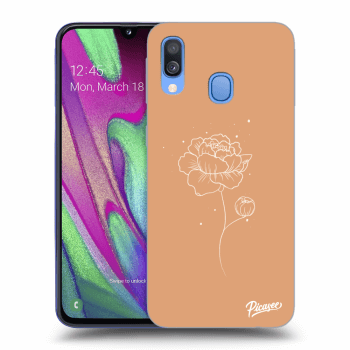 Picasee ULTIMATE CASE pro Samsung Galaxy A40 A405F - Peonies