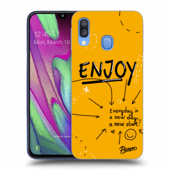 Picasee ULTIMATE CASE pro Samsung Galaxy A40 A405F - Enjoy