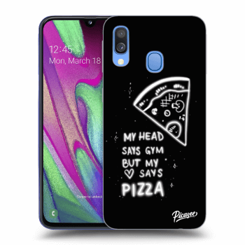 Obal pre Samsung Galaxy A40 A405F - Pizza