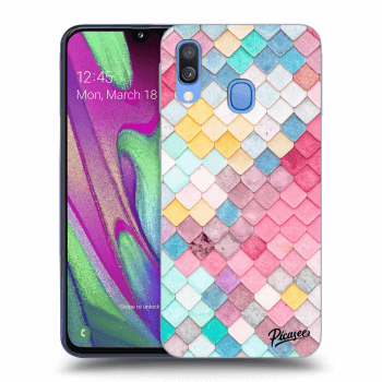 Obal pre Samsung Galaxy A40 A405F - Colorful roof
