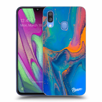 Picasee ULTIMATE CASE pro Samsung Galaxy A40 A405F - Rainbow