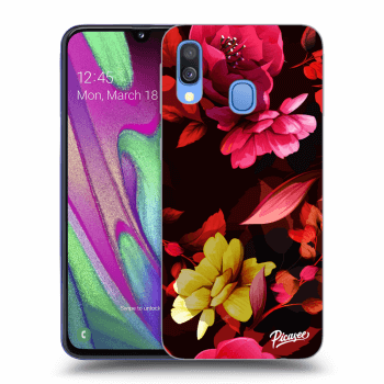 Picasee ULTIMATE CASE pro Samsung Galaxy A40 A405F - Dark Peonny