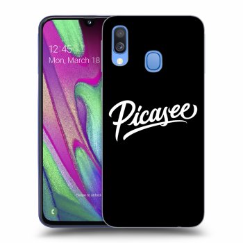 Picasee ULTIMATE CASE pro Samsung Galaxy A40 A405F - Picasee - White