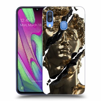 Picasee ULTIMATE CASE pro Samsung Galaxy A40 A405F - Golder