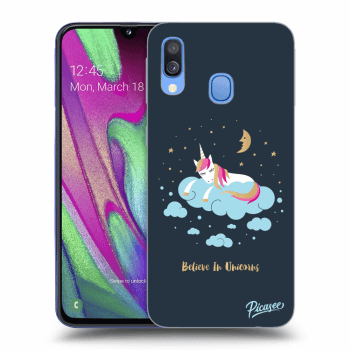 Picasee ULTIMATE CASE pro Samsung Galaxy A40 A405F - Believe In Unicorns