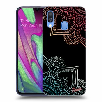 Picasee ULTIMATE CASE pro Samsung Galaxy A40 A405F - Flowers pattern