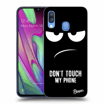 Obal pre Samsung Galaxy A40 A405F - Don't Touch My Phone