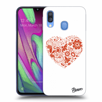 Obal pre Samsung Galaxy A40 A405F - Big heart
