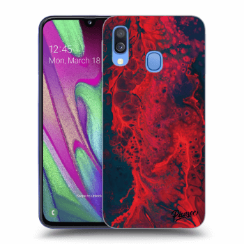 Picasee ULTIMATE CASE pro Samsung Galaxy A40 A405F - Organic red