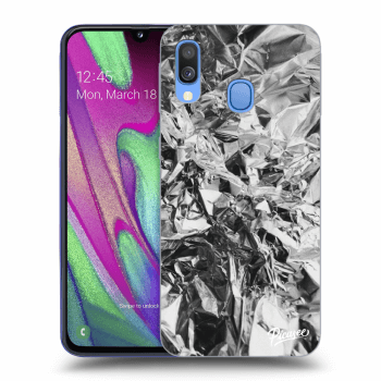 Obal pre Samsung Galaxy A40 A405F - Chrome