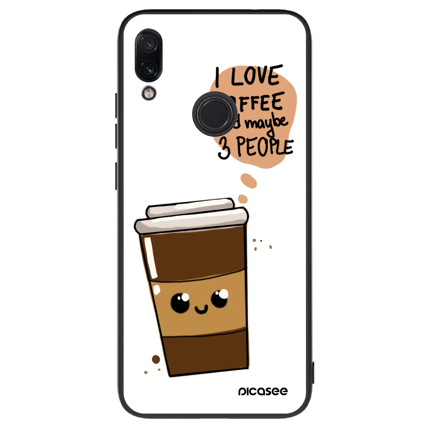Picasee ULTIMATE CASE pro Xiaomi Redmi Note 7 - Cute coffee