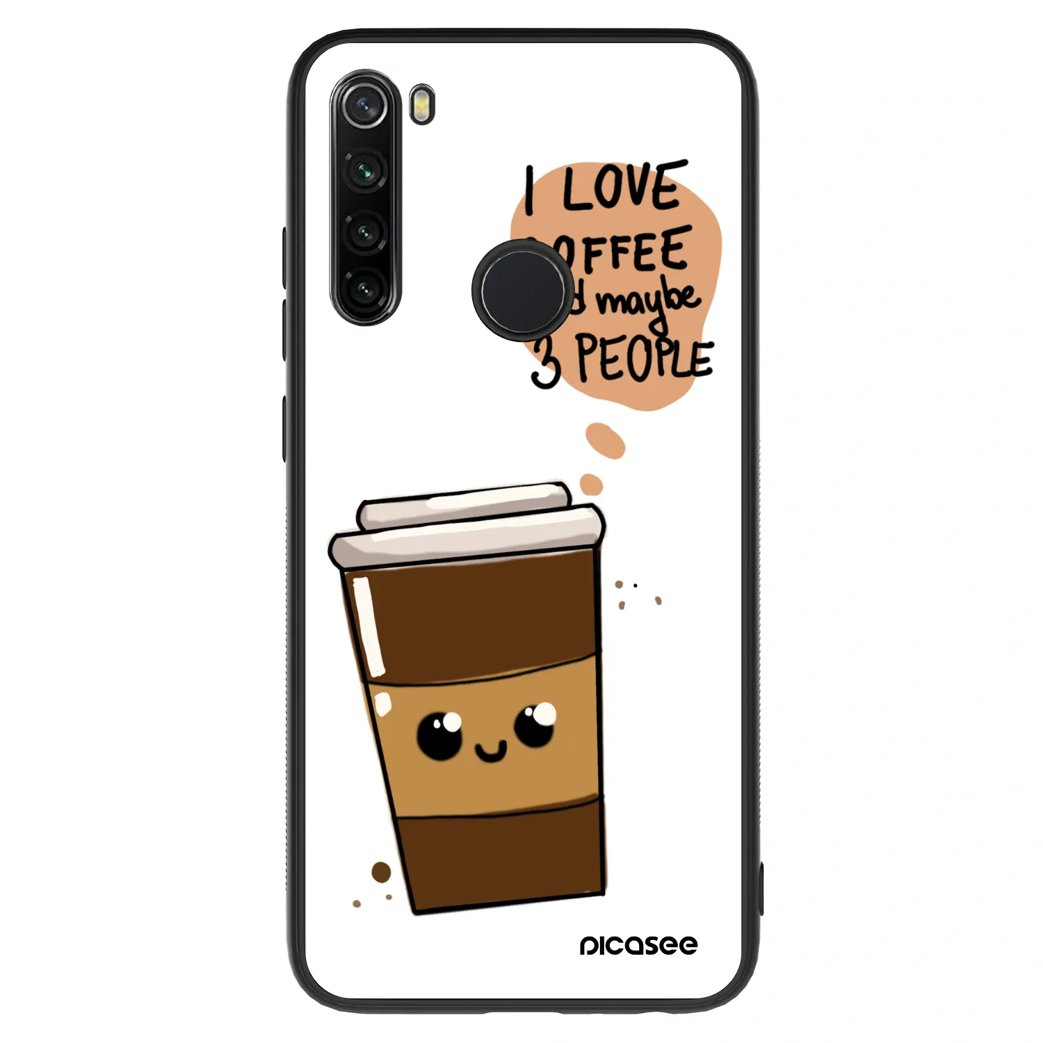 Picasee ULTIMATE CASE pro Xiaomi Redmi Note 8 - Cute coffee