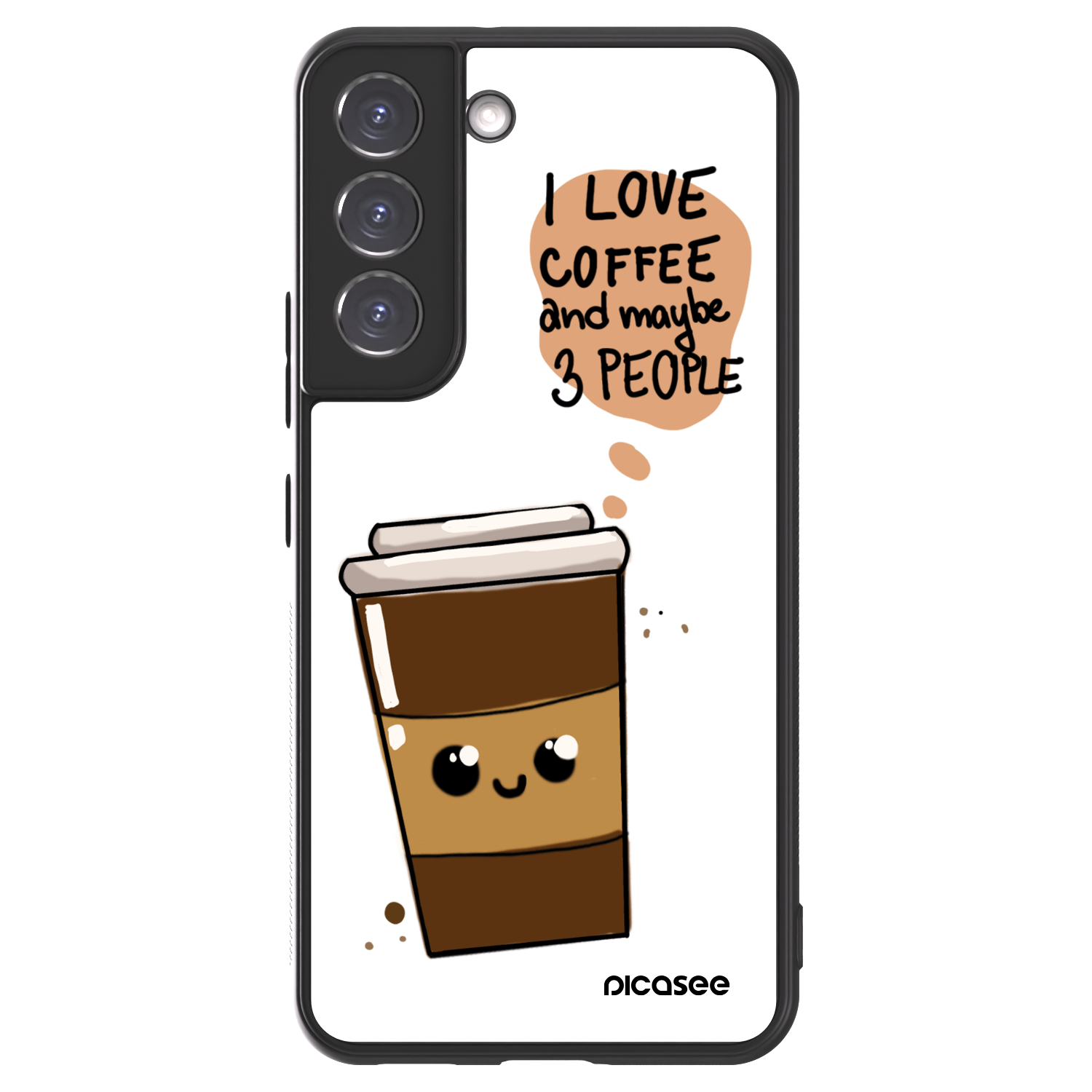 Picasee ULTIMATE CASE pro Samsung Galaxy S22 5G - Cute coffee