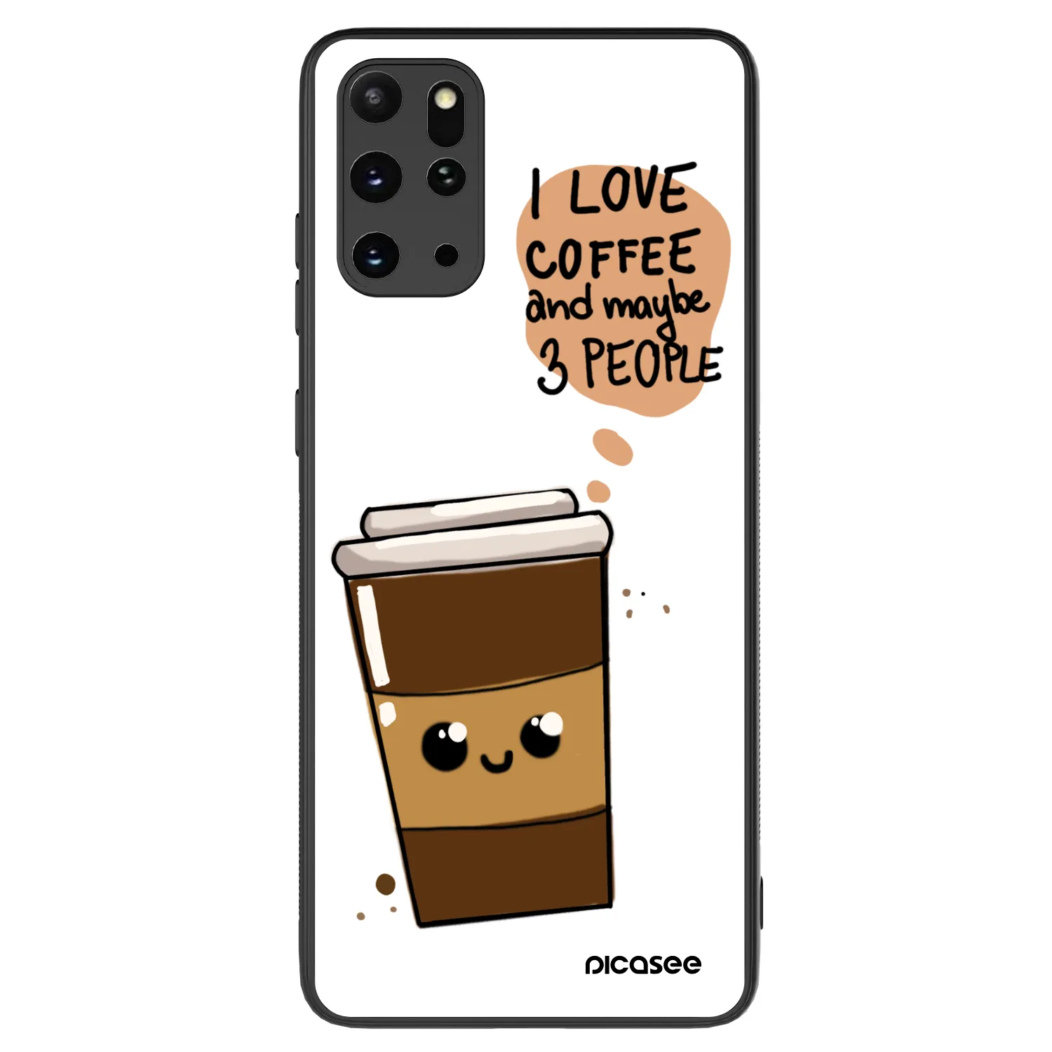 Picasee ULTIMATE CASE pro Samsung Galaxy S20+ G985F - Cute coffee