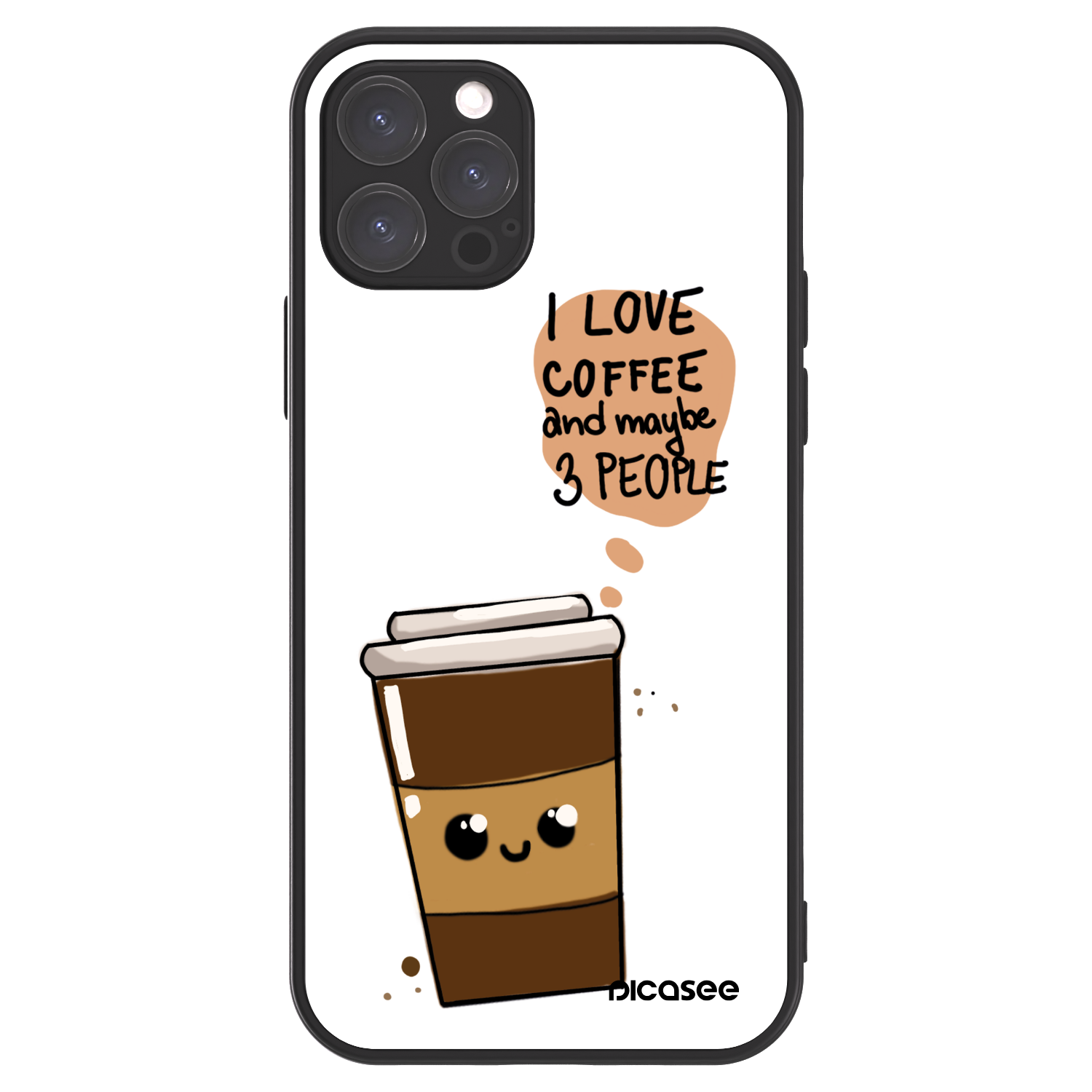 Picasee ULTIMATE CASE MagSafe pro Apple iPhone 12 Pro - Cute coffee