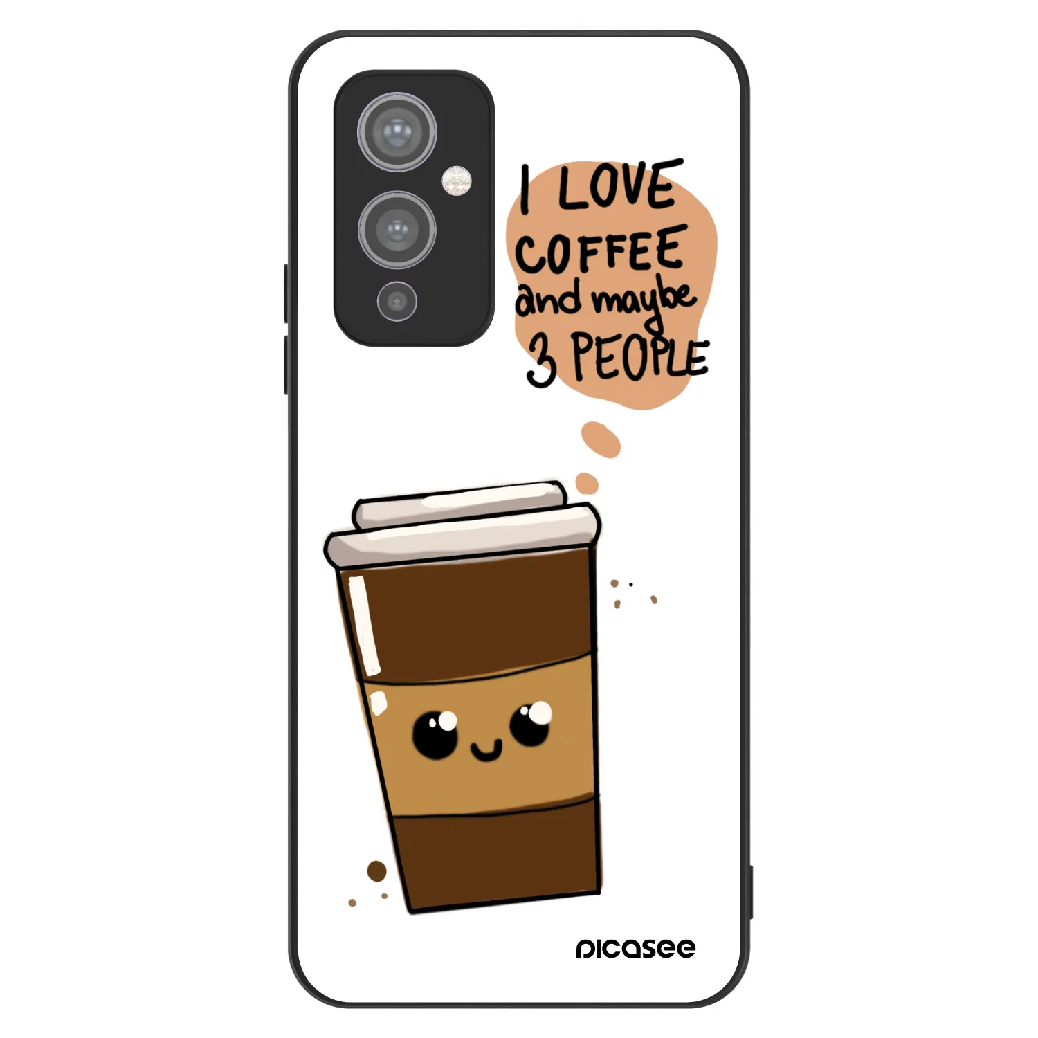 Picasee ULTIMATE CASE pro OnePlus 9 - Cute coffee