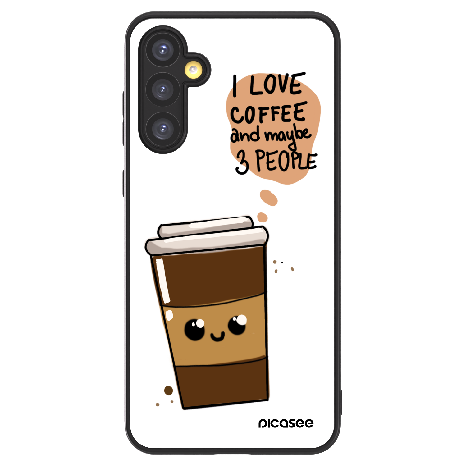 Picasee ULTIMATE CASE pro Samsung Galaxy A34 5G A346B - Cute coffee