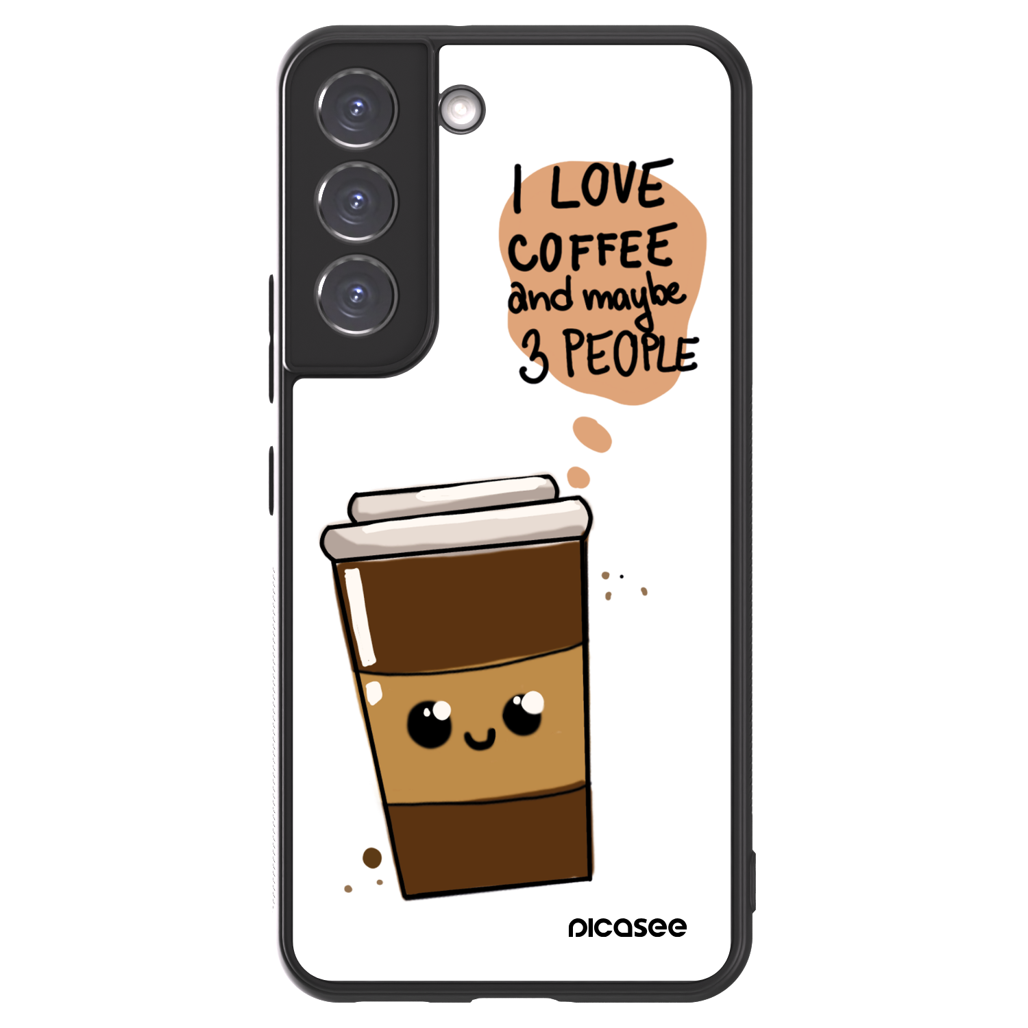 Picasee ULTIMATE CASE PowerShare pro Samsung Galaxy S22 5G - Cute coffee