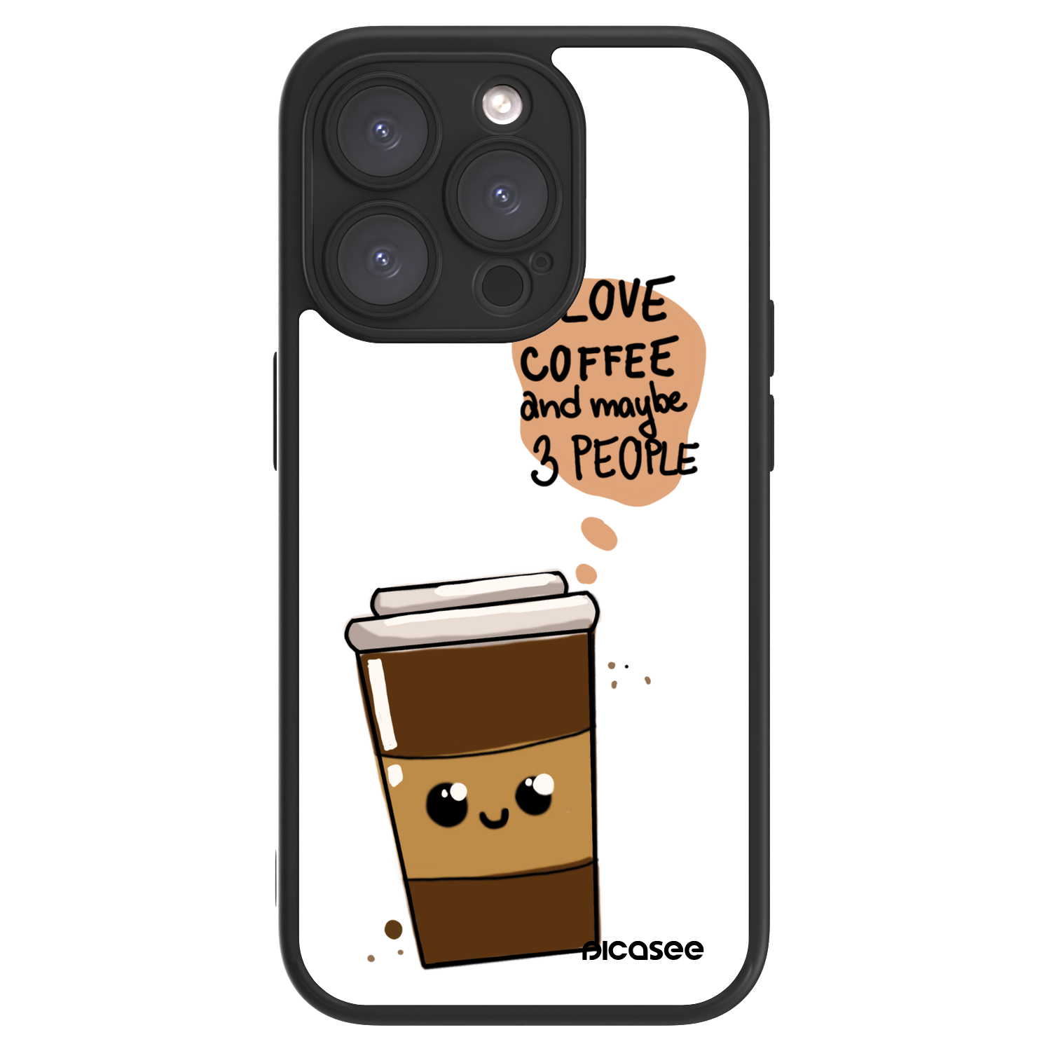 ULTIMATE CASE MagSafe pro Apple iPhone 15 Pro - Cute coffee