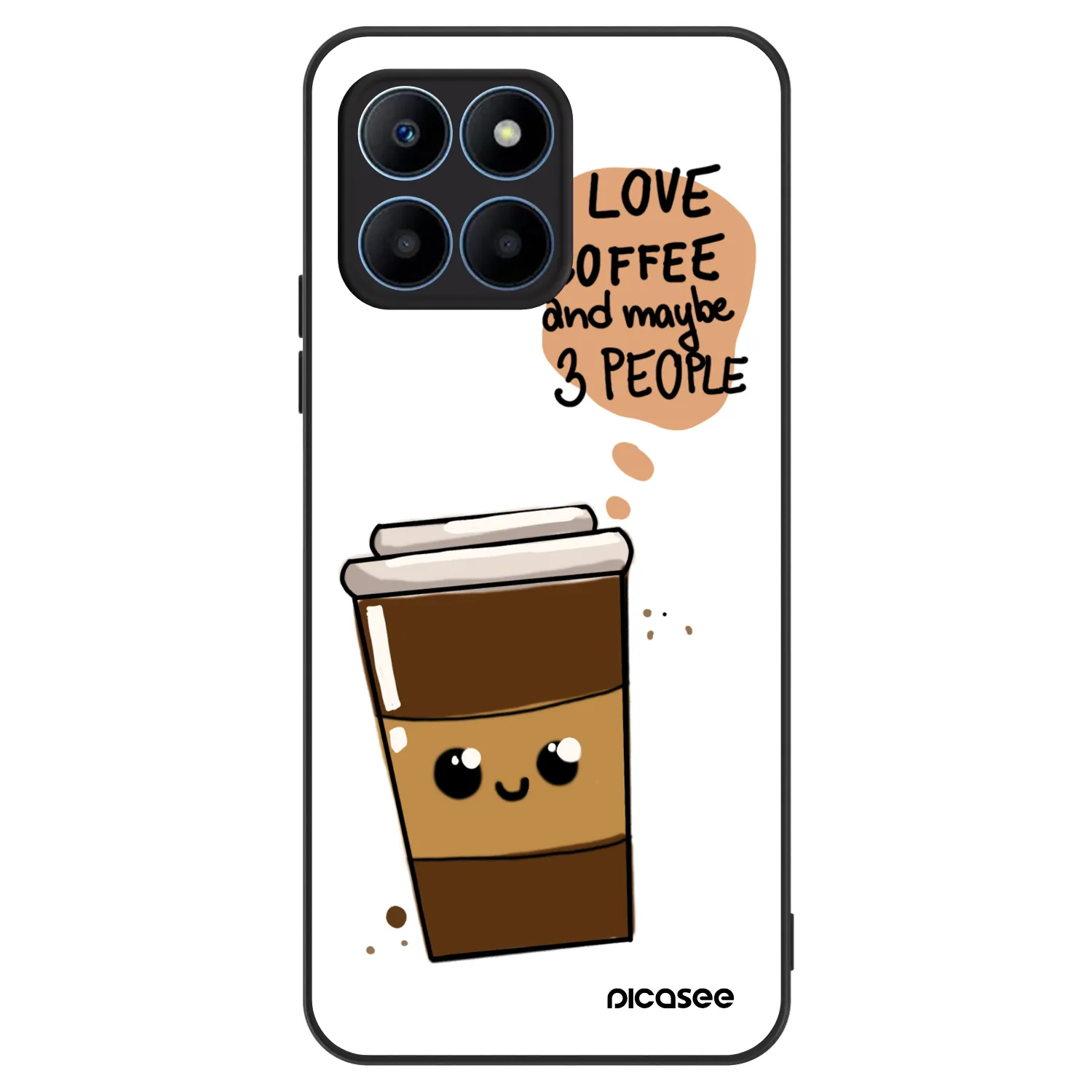 Picasee ULTIMATE CASE pro Honor 70 Lite - Cute coffee
