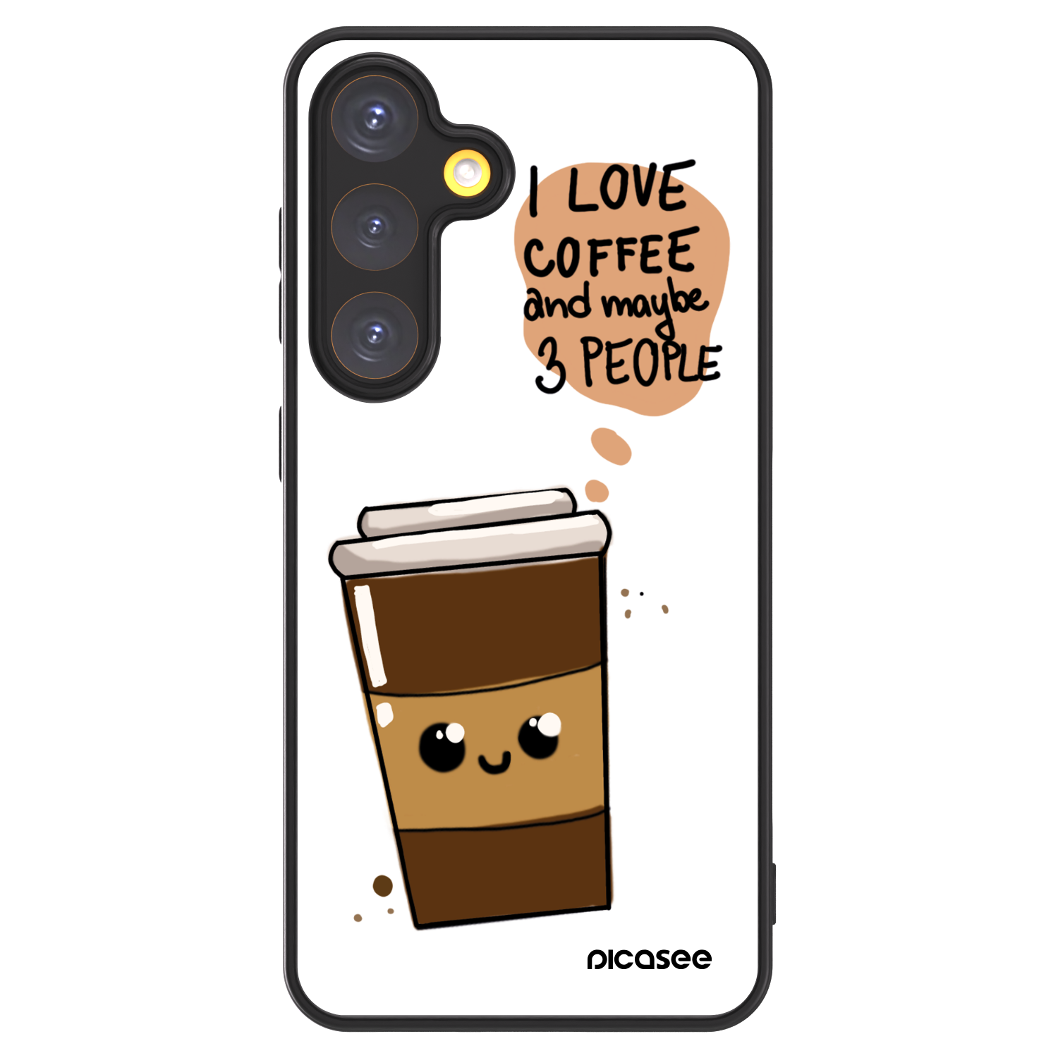 Picasee ULTIMATE CASE PowerShare pro Samsung Galaxy S24 S921B 5G - Cute coffee