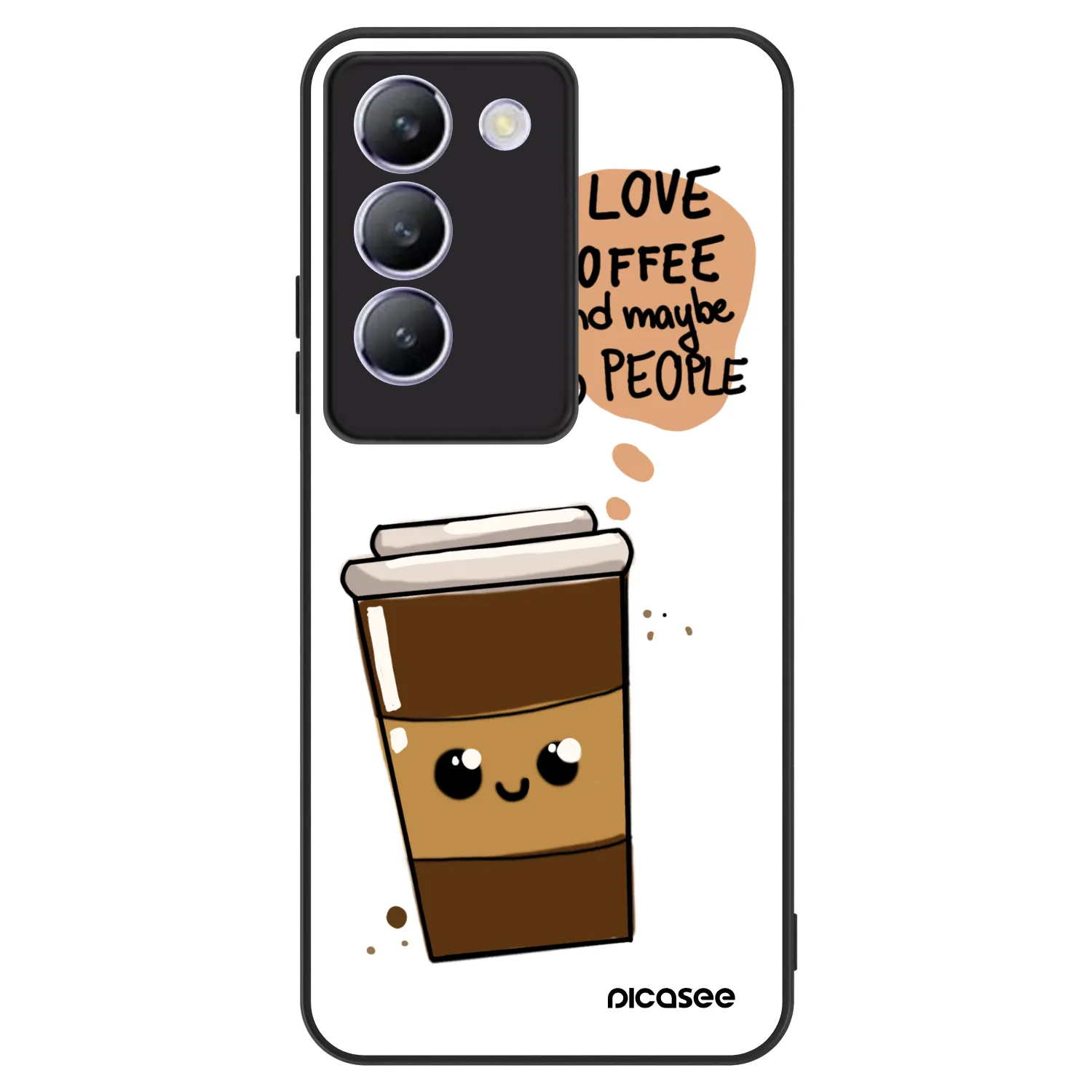Picasee ULTIMATE CASE pro Vivo V40 SE 5G - Cute coffee