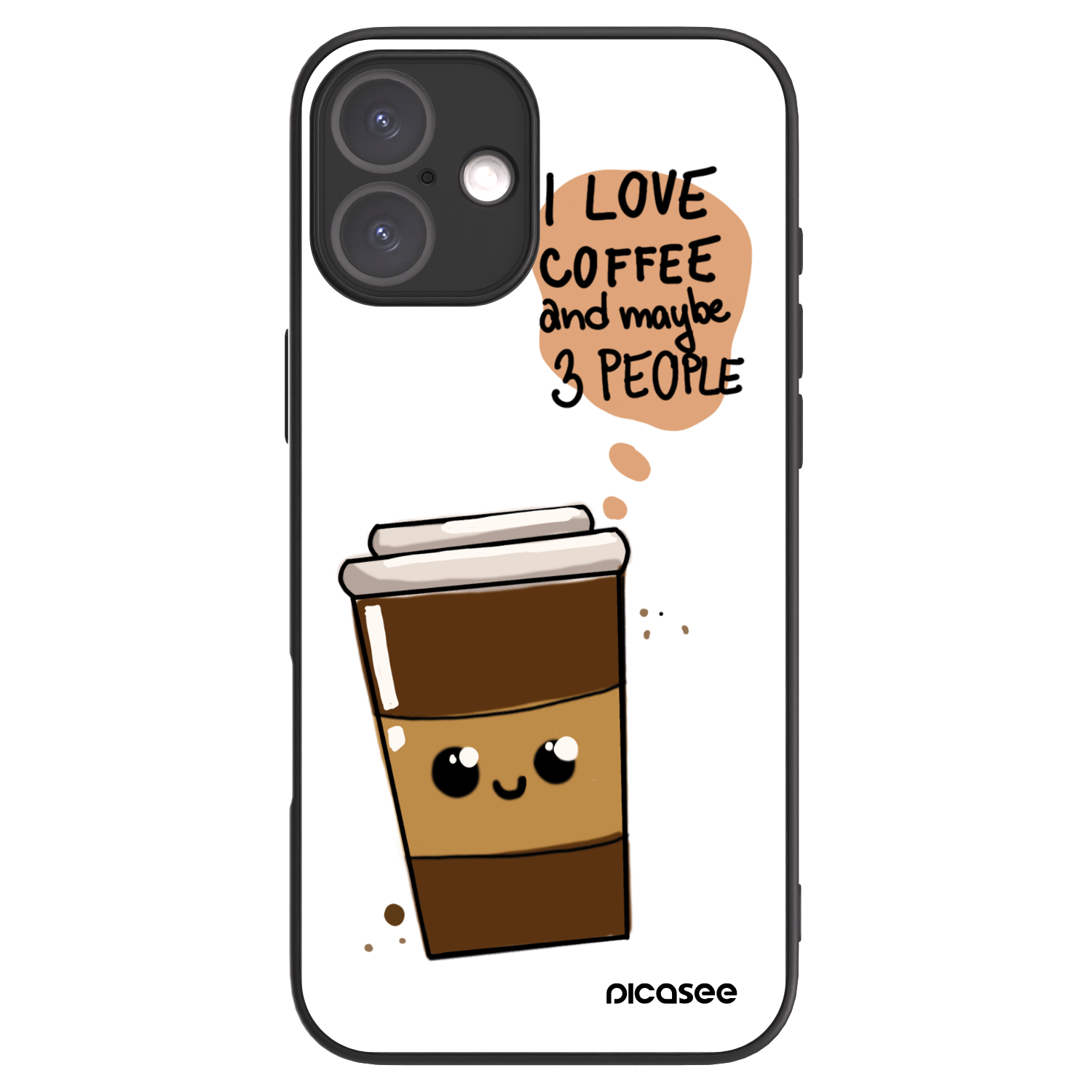 Picasee ULTIMATE CASE pro Apple iPhone 16 Plus - Cute coffee