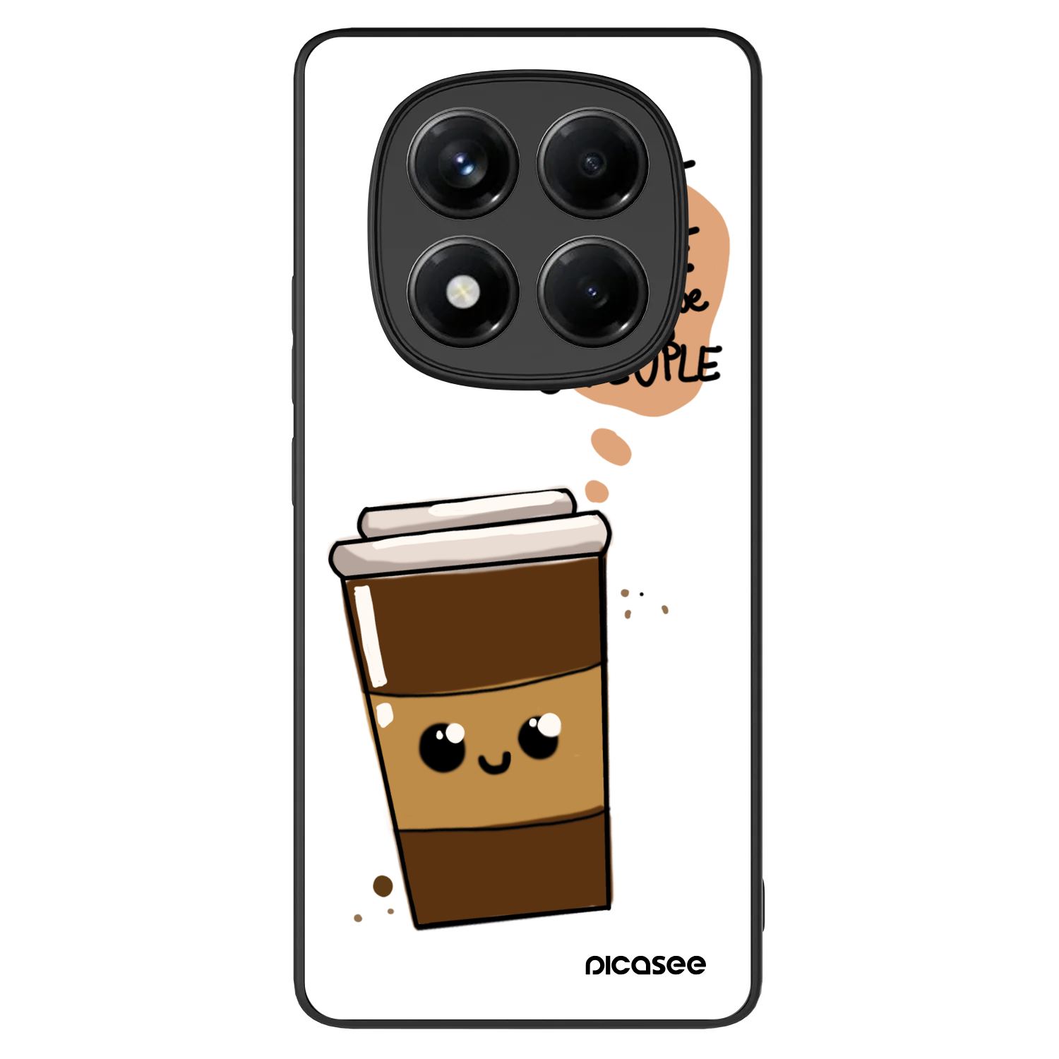 Picasee ULTIMATE CASE pro Xiaomi Redmi Note 14 Pro+ 5G - Cute coffee