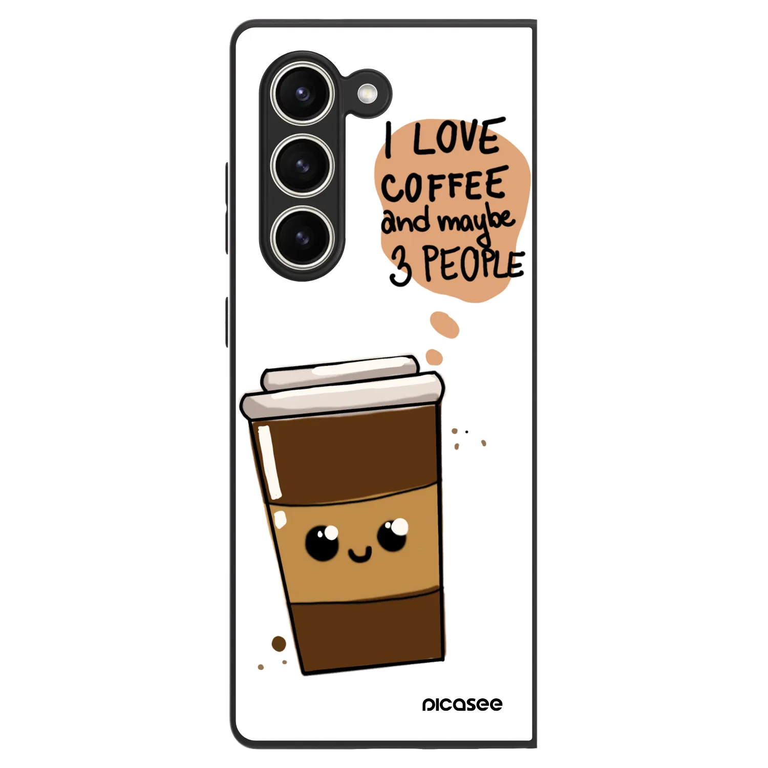 Picasee ULTIMATE CASE pro Samsung Galaxy Z Fold5 5G - Cute coffee