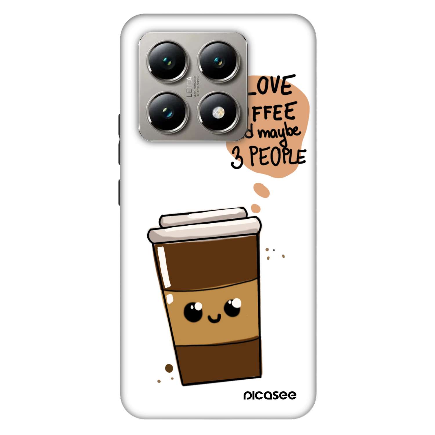 Picasee Fashion Case pre Xiaomi 14T - Cute coffee
