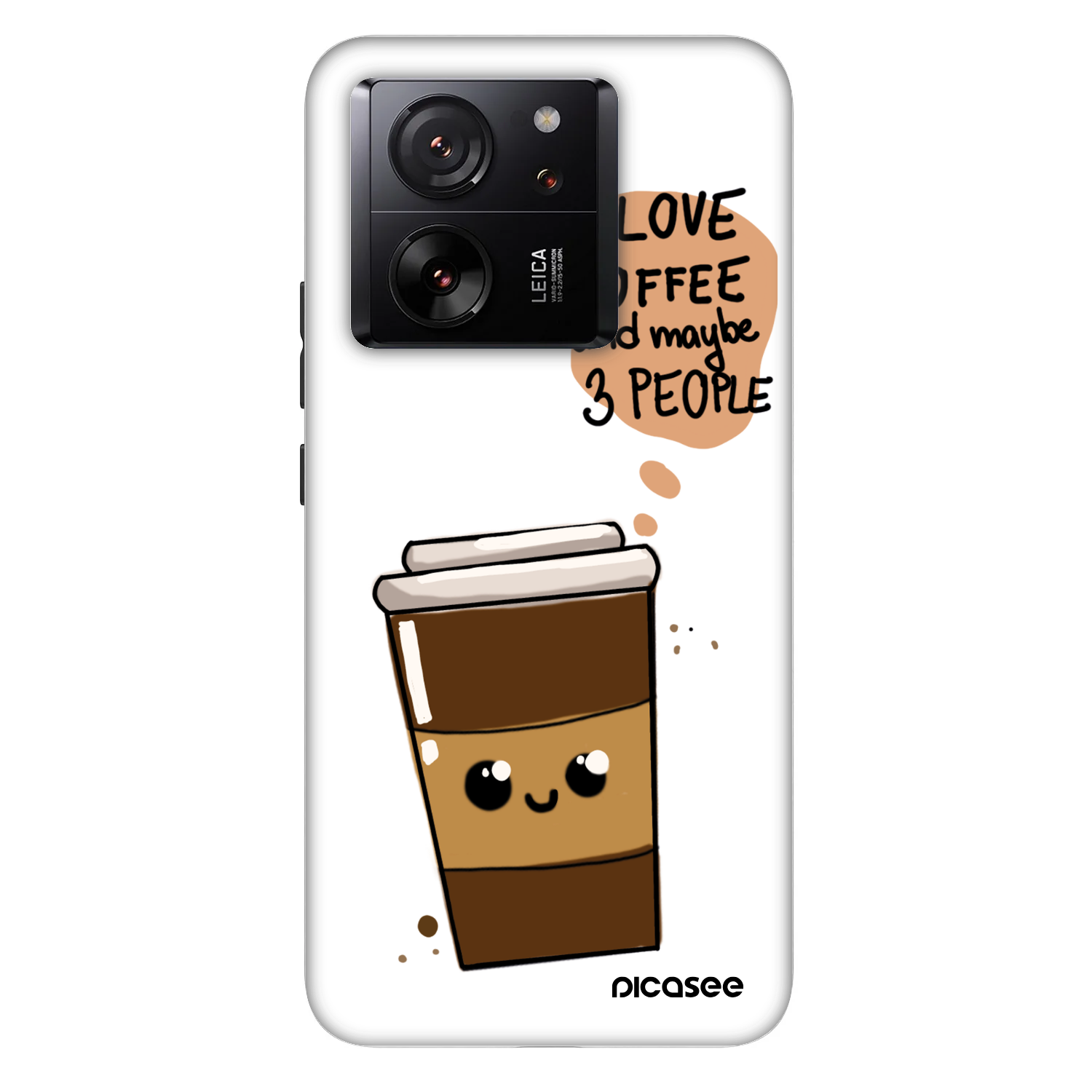 Picasee Fashion Case pre Xiaomi 13T Pro - Cute coffee