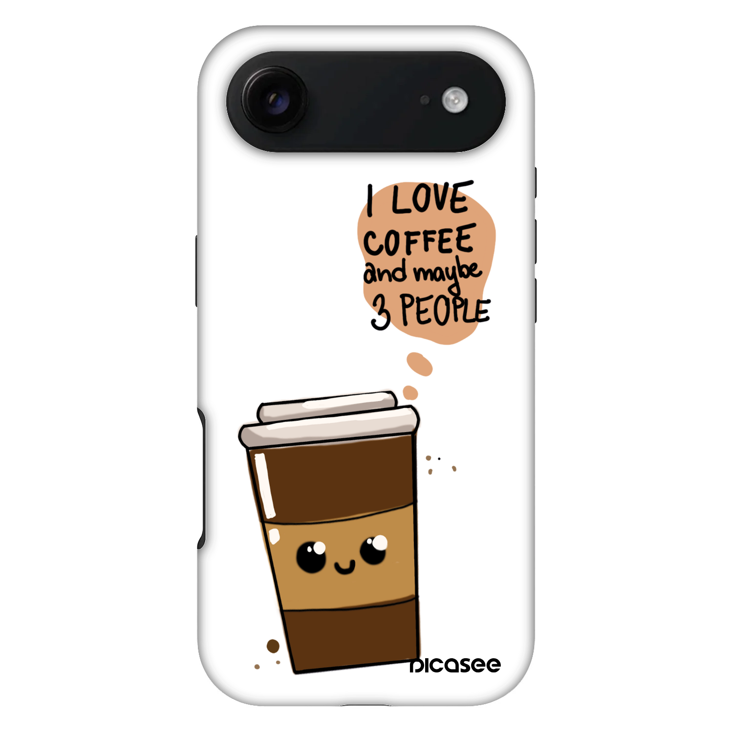 Picasee Fashion Case MagSafe pre Apple iPhone Air - Cute coffee