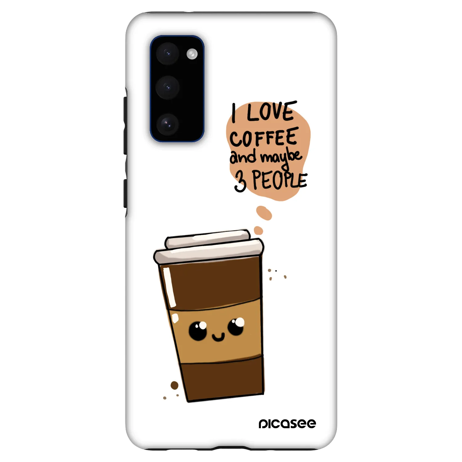 Picasee Fashion Case pre Samsung Galaxy S20 FE - Cute coffee