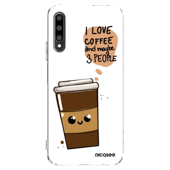 Picasee silikónový prehľadný obal pre Honor 9X Pro - Cute coffee