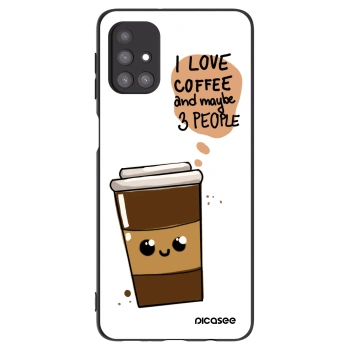 Obal pre Samsung Galaxy M31s - Cute coffee