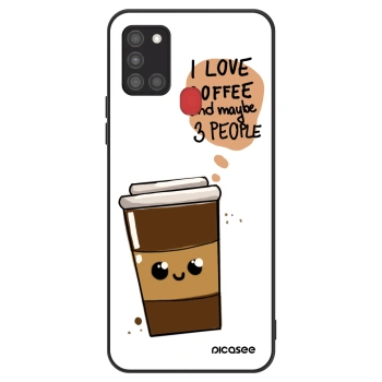Obal pre Samsung Galaxy A21s - Cute coffee