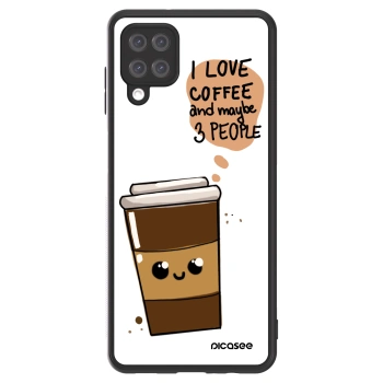 Picasee ULTIMATE CASE pro Samsung Galaxy A12 A125F - Cute coffee