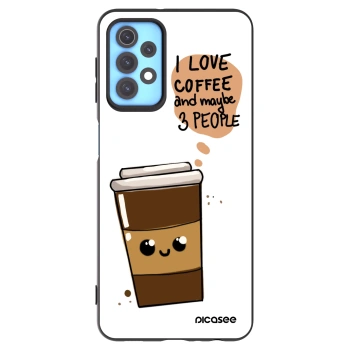 Obal pre Samsung Galaxy A32 4G SM-A325F - Cute coffee