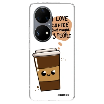 Obal pre Huawei P50 - Cute coffee