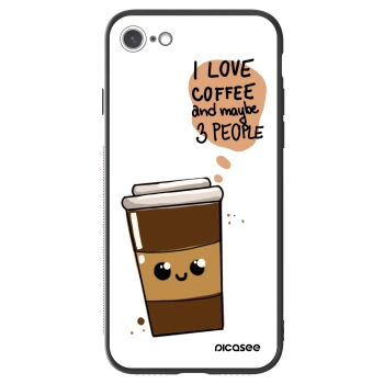 Picasee ULTIMATE CASE pro Apple iPhone SE 2020 - Cute coffee