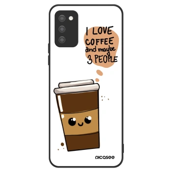 Obal pre Samsung Galaxy A02s A025G - Cute coffee