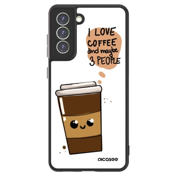 Picasee ULTIMATE CASE pro Samsung Galaxy S21 FE 5G - Cute coffee