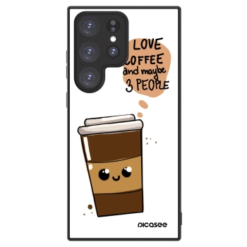 Picasee ULTIMATE CASE pro Samsung Galaxy S23 Ultra 5G - Cute coffee