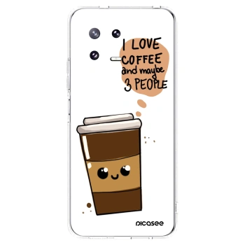 Picasee silikónový prehľadný obal pre Xiaomi 13 Pro - Cute coffee