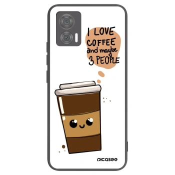Obal pre Motorola Edge 30 Neo - Cute coffee