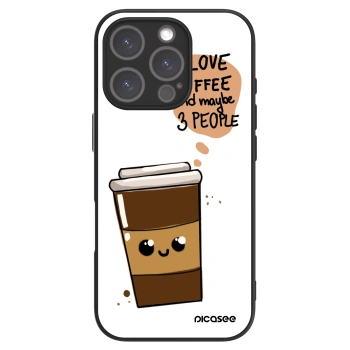Obal pre Apple iPhone 16 Pro - Cute coffee