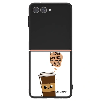 Obal pre Samsung Galaxy Z Flip7 5G - Cute coffee