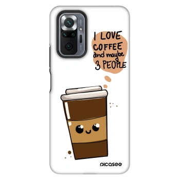 Obal pre Xiaomi Redmi Note 10 Pro - Cute coffee