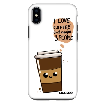 Obal pre Apple iPhone XS Max - Cute coffee