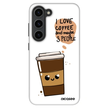 Picasee Fashion Case pre Samsung Galaxy S23+ 5G - Cute coffee